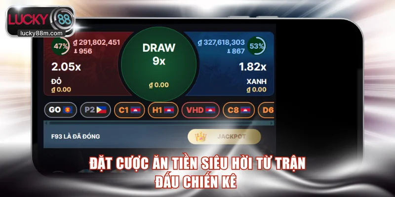 Đặt cược ăn tiền siêu hời từ trận đấu chiến kê